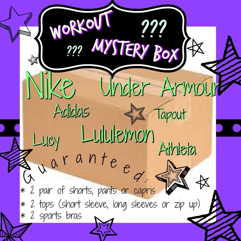Workout Gear Mystery Box Size S~ Like Surprises??